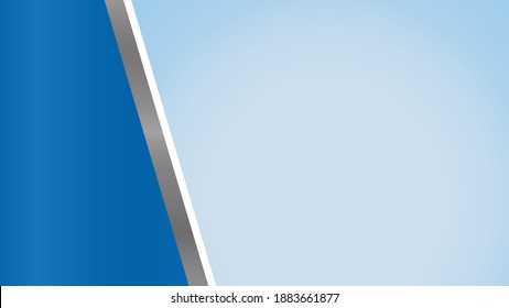 abstract background, blue with chrome stripe