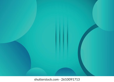 Abstract background with blue circle.Modern shiny blue gradient background.
