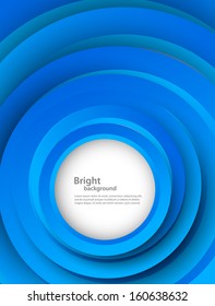 Abstract background in blue color