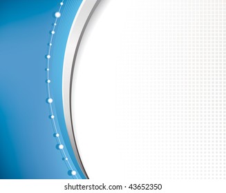 Abstract background in blue color