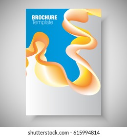 Abstract background with blue color