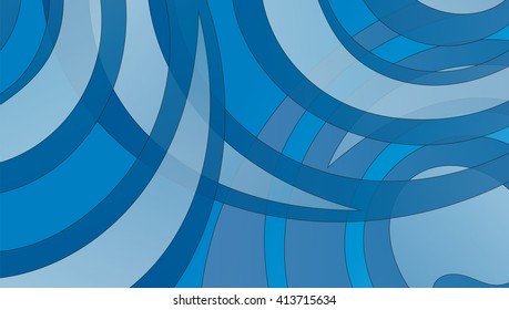 abstract background blue color with a black stroke and bright inserts
