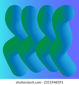 abstract background blue color with design vector eps 10