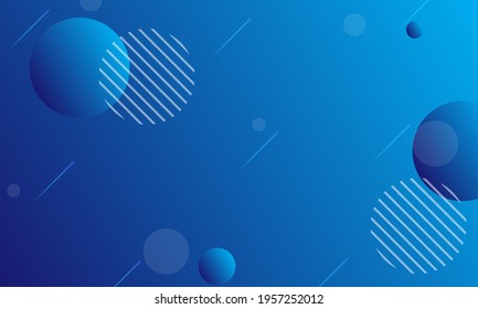 abstract background with blue color and geometric shape