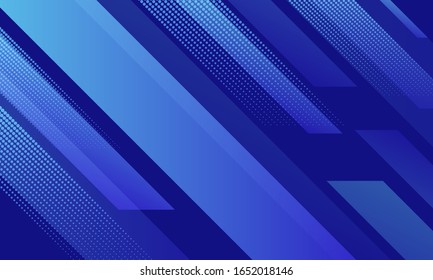Abstrakter Hintergrund mit blauer Farbe, minimaler überlappender Linienführung, kann für Banner, Wallpaper, Faltblätter-Hintergründe verwendet werden.
