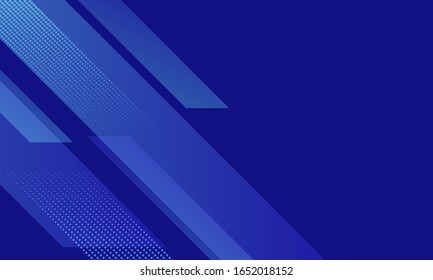 Abstrakter Hintergrund mit blauer Farbe, minimaler überlappender Linienführung, kann für Banner, Wallpaper, Faltblätter-Hintergründe verwendet werden.
