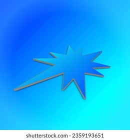 Abstract background with blue color pattern design 