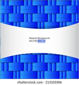 Abstract background with blue color vector