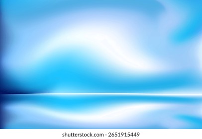 fundo abstrato com cor azul. ilustração vetorial