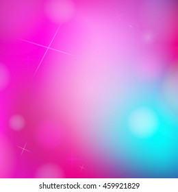 Abstract background - blue color, vector illustration