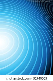 Abstract background in blue color. Vector.