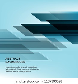 abstract background Blue color,EPS10 Design Graphic Concept box square blend with color Different level