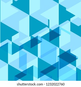 abstract background blue color,EPS10 Design Graphic Concept box square blend with color Different level