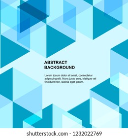 abstract background blue color,EPS10 Design Graphic Concept box square blend with color Different level