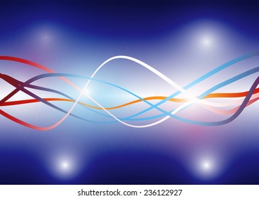 Abstract background blue colour line Illustrator EPS 10.