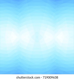 Abstract background blue colours. Geometric pattern. Technology style.