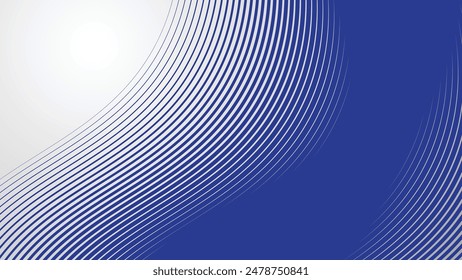 Fondo Abstractas con líneas de curva azules para el fondo o la presentación