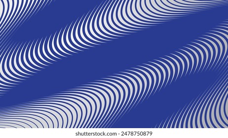 Fondo Abstractas con líneas de curva azules para el fondo o la presentación