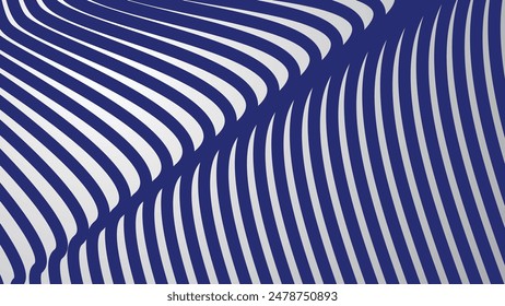 Abstract background with blue curve lines for backdrop or presentation