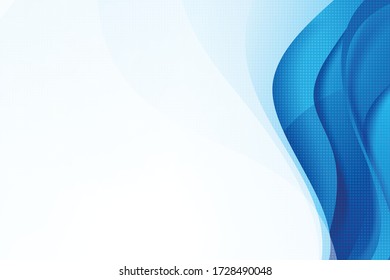 Resumen de fondo azul de la curva oscura de fondo elemento de mezcla de capas y solapamiento, ilustración vectorial moderna y elegante eps10