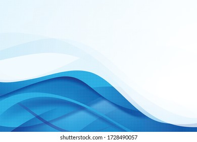 Abstract background blue dark curve blend layered and overlap element, modern and elegant vector illustration eps10