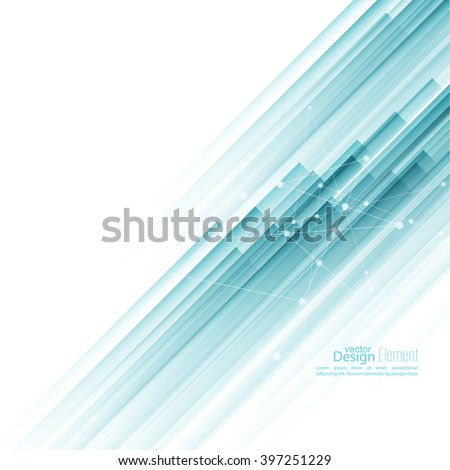 Abstract background with blue diagonal stripes. 