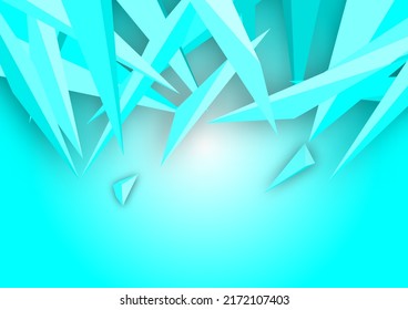 Abstrakter Hintergrund - blauer Diamant Textur-Poster-Banner-Hintergrund Muster Rahmen Vektorgrafik