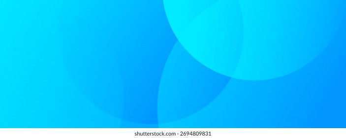 Fondo Abstractas azul con Elementos dinámicos en forma de círculo. Fondo de degradado geométrico moderno y de moda. Ilustración vectorial