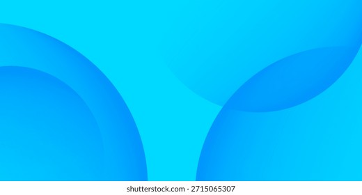 Fondo Abstractas azul con Elementos dinámicos en forma de círculo. Fondo de degradado geométrico moderno y de moda. Ilustración vectorial