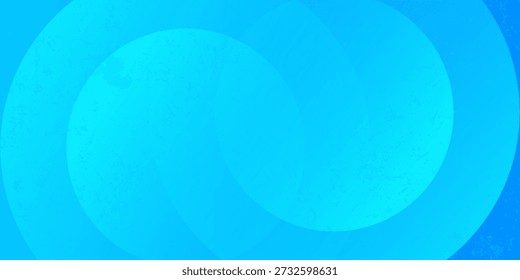 Abstract background blue with dynamic circle shape elements. Trendy and modern geometric gradient background. Vector Illustration