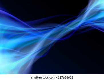 Abstract Background. Blue Fire