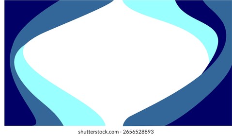 Fondo abstracto con fluido azul y patrón de onda	