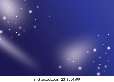 Fondo abstracto Desenfoque geométrico azul. Composición dinámica de formas. Diseño de fondo frío para afiches. Ilustración del vector