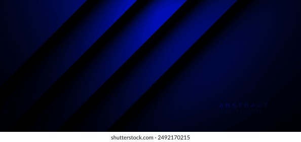 Abstract background with blue geometric diagonal square Modern minimal background. Futuristic digital high-technology. Vector illustration