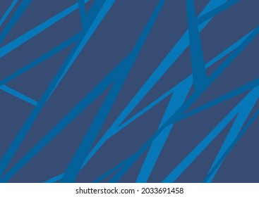 Abstract background with blue geometric line pattern