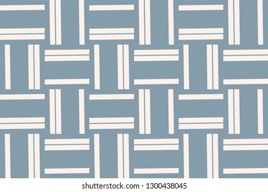 Abstract background. Blue geometric seamless pattern in modern stylish. Vector seamless pattern