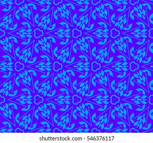Abstract background. Blue geometric seamless pattern in modern stylish. Vector seamless pattern