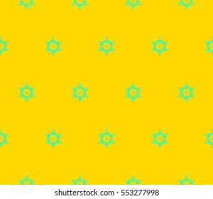 Abstract background. Blue geometric seamless pattern in modern stylish. Vector seamless pattern