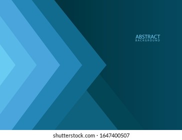 Abstract background of blue geometric shapes