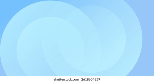 abstract background .blue gradation. circle effect style. modern minimalist.eps 10