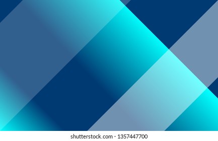 Abstract background with blue gradient color. Vector graphic wallpaper of shape.
