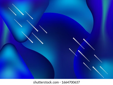 abstract background with blue gradient color. colorful background. vector illustration