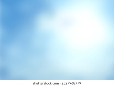 Abstract background in blue gradient color vector illustration  for web banner, poster, flyer and brochure
