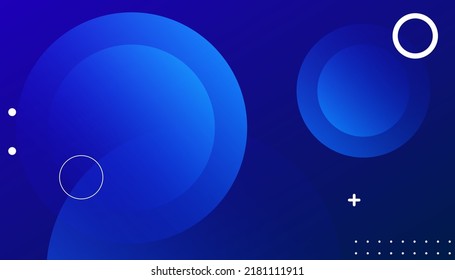 abstract background with blue gradient. gradient concepts with circle shape. Dynamic textured geometric element design with dots decoration. Modern gradient light vector illustration
