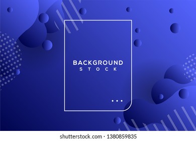 abstract background with blue gradient. curvy, wavy, fluid, flowing, irregular shapes. suitable for background, landing page, wallpaper, home screen, theme. vector eps 10