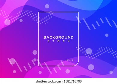 abstract background with blue gradient. curvy, wavy, fluid, flowing, irregular shapes. suitable for background, landing page, wallpaper, home screen, theme. vector eps 10