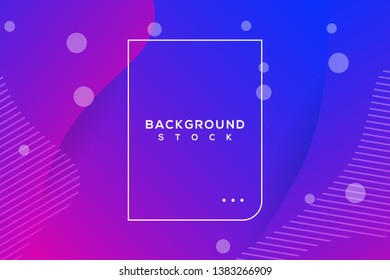 abstract background with blue gradient. curvy, wavy, fluid, flowing, irregular shapes. suitable for background, landing page, wallpaper, home screen, theme. vector eps 10