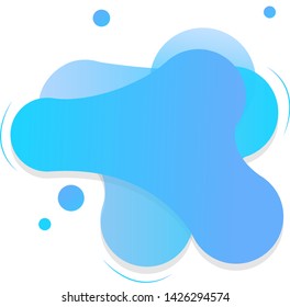 abstract background, blue gradient, geometric shape, vector illustration, eps 10 