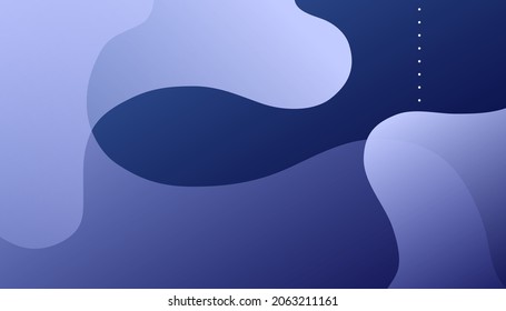 abstract background with blue gradient.  Minimal geometric shapes composition. Colorful pattern. Editable mask. Template for your design works. Vector illustration