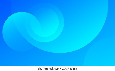 abstract background with blue gradient. Multi color circle background. Dynamic shapes composition and elements.Modern design in Eps10 vector illustration 
